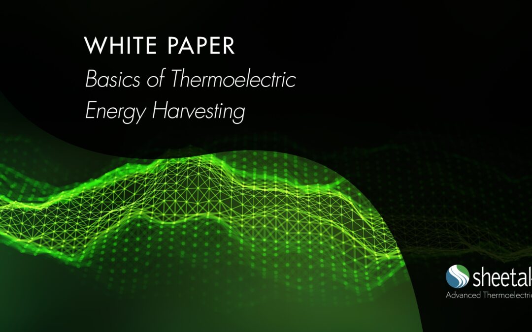 Basics of Thermoelectric Energy Harvesting